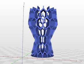 alveare vaso arredamento 3d print model - Mito3D