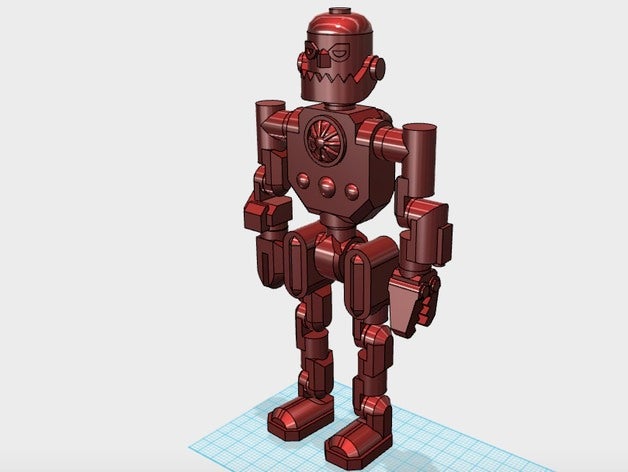 Roboter 3d-drucken erstaunlich cool Maschine 3D print model - Mito3D