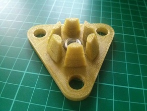 soporte para rollos kossel Impresora 3d accesorios bobina bobinas 3d print model - Mito3D