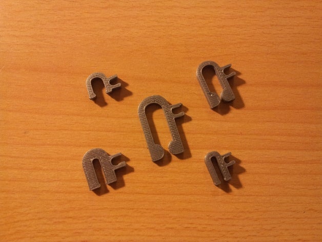 duck clip 3d printer accessories customizer challenge useful 3D print model - Mito3D