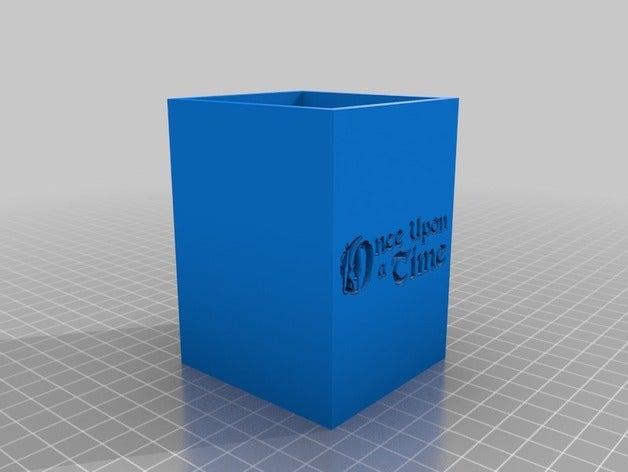 once upon time - card holder 3d printing game storage 3D print model - Mito3D