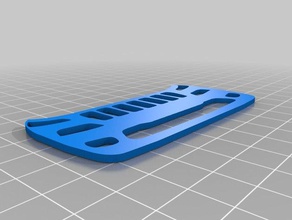 new style jeep cherokee keychain keychains 3d print model - Mito3D