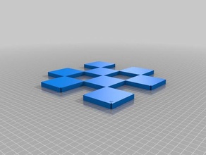 my customized extensible chessboard chess 3d print model - Mito3D