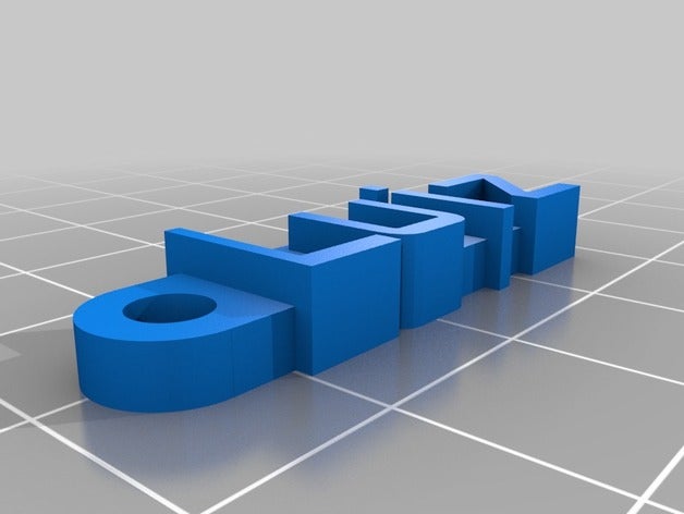 luiz imprimir esse organização personalizado 3D print model - Mito3D