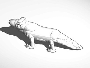 komodo dragon animals boogaert hagedis homework varaan lizerd mathijs 3d print model - Mito3D