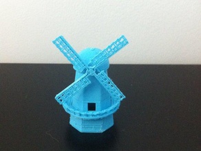 windmill buildings & structures boogaert dutch mathijs 3d print model - Mito3D