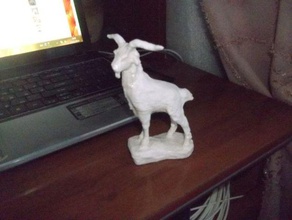 dağ keçisi heykeller 3d print model - Mito3D
