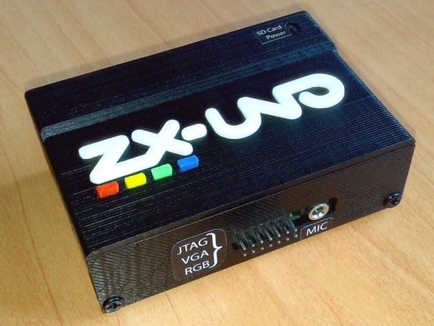 zx-uno caso sinclair zx spectrum clone computer box fpga cacciavite spettro xilinx zxuno uno 3D print model - Mito3D