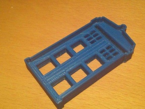 tardis cookie cutter kitchen & dining 3d print model - Mito3D
