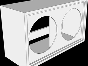 2x12 speaker cabinet andere tinyworkshop 3d print model - Mito3D