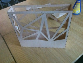 container contenedor containers laser lasercut plywood 3d print model - Mito3D