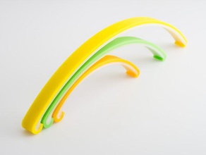 Beutel-clip 2 anpassbar ist Haushalt versorgt Tasche clip anpassbare customizer Küche parametric 3d print model - Mito3D
