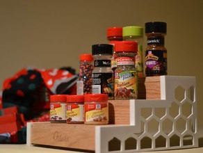 spice rack kitchen & dining 3d print model - Mito3D