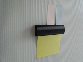Papier-clip-Leiste Haushalt Dekor Dekoration Papier Büroklammer pin push-pin Wand 3d print model - Mito3D