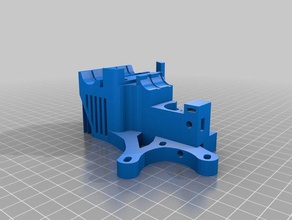 fala allinn extruder i3 3d printer extruders 3dita 3ditablogspotcom cold end italy prusa reprap sketchup vertical 3d print model - Mito3D