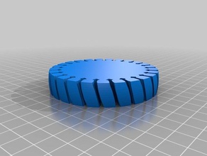 ruffled bracelet d bracelets customized 3d print model - Mito3D