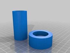 cylinder box cap organization 3d print model - Mito3D