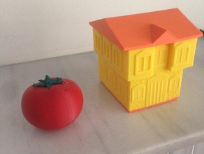 historische istanbul Haus Gebäude & Strukturen 3dmodel Haushalt Modell Türkei 3d print model - Mito3D