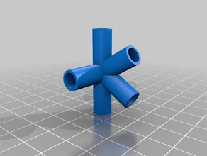 connecteur cylindre diy customized 3d print model - Mito3D