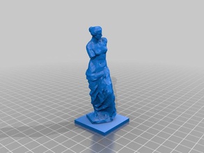 aphrodite Skulpturen alte 3d print model - Mito3D