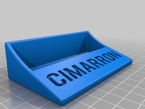 cimarron ms card holder 3d printing 3d print model - Mito3D