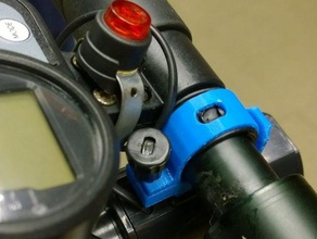 Ersatz-Halterung Elektro-Fahrrad horn sport & im freien Fahrrad-horn elektrisches 3d print model - Mito3D