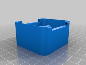 mi magnéticas personalizadas bisagra de la caja contenedores 3d print model - Mito3D