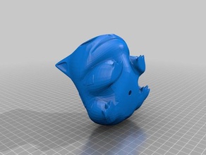bulbasaur pot décor 3d print model - Mito3D