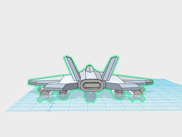 jet fighter 3d printing amazing jetfighter plane 3D print model - Mito3D