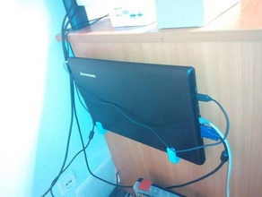 laptop da montagem parede de 36mm office 3d print model - Mito3D