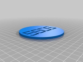 5sos customizeable drink coaster 3d printing customized 3d print model - Mito3D