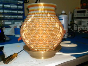 temel lamba dekor bell3d abajur gölge soldersuckerblog 3d print model - Mito3D