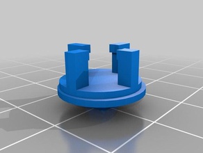fischertechnik compatible magnet holder 8x5mm construction toys 3d print model - Mito3D
