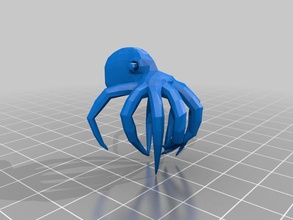 octopus other animal blender unprintable 3d print model - Mito3D