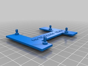 fischertechnik compatible arduino holder pin version - pre not testet construction toys 3d print model - Mito3D
