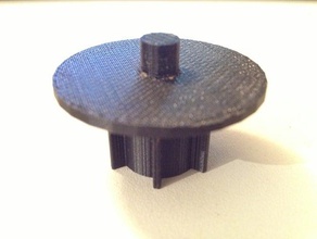 ikea roller blind peça de substituição partes 3d print model - Mito3D