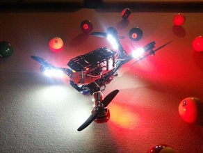mvq mini v-tail quadcopter r c i veicoli drone quad direzionale 3d print model - Mito3D