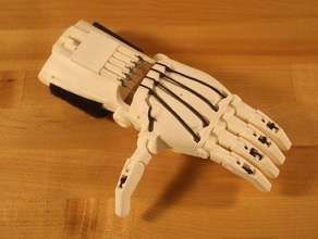 raptor recarregado ferramentas manuais activar mão prótese próteses robohand 3d print model - Mito3D