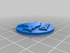 shark Schlüsselanhänger Mode 3d print model - Mito3D