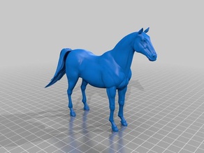 horse animals 3d print model - Mito3D