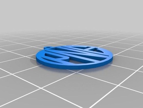 my customized monogram pendant-pne jewelry 3d print model - Mito3D