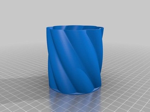 spirograph cup math art customized 3d print model - Mito3D