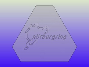 nurburgring segni e loghi 3d print model - Mito3D