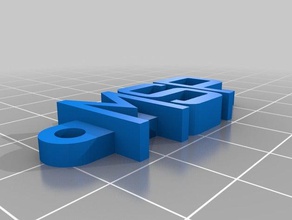 el msp organización personalizado 3d print model - Mito3D