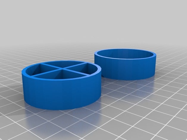 pill box containers 3D print model - Mito3D