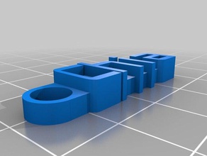 la chía organización personalizado 3d print model - Mito3D