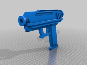 star wars rex dc-17 pistol props gun starwars 3d print model - Mito3D