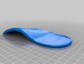 my customized orthotic insoles size 13 3d print model - Mito3D