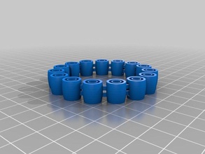 47 mm jingly pulsera las pulseras personalizado 3d print model - Mito3D