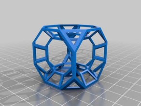 octagon thing sculptures octogon 3d print model - Mito3D